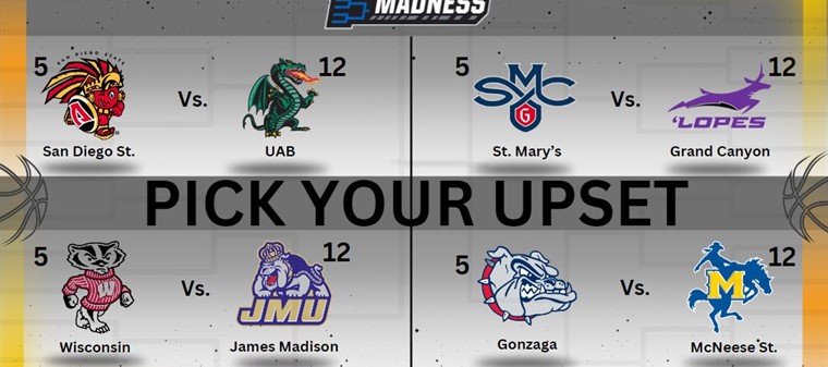 March Madness Matchups: A History of 12 Seeds vs. 5 Seeds