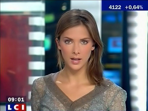 Sexy Female News Anchor Telegraph 5100