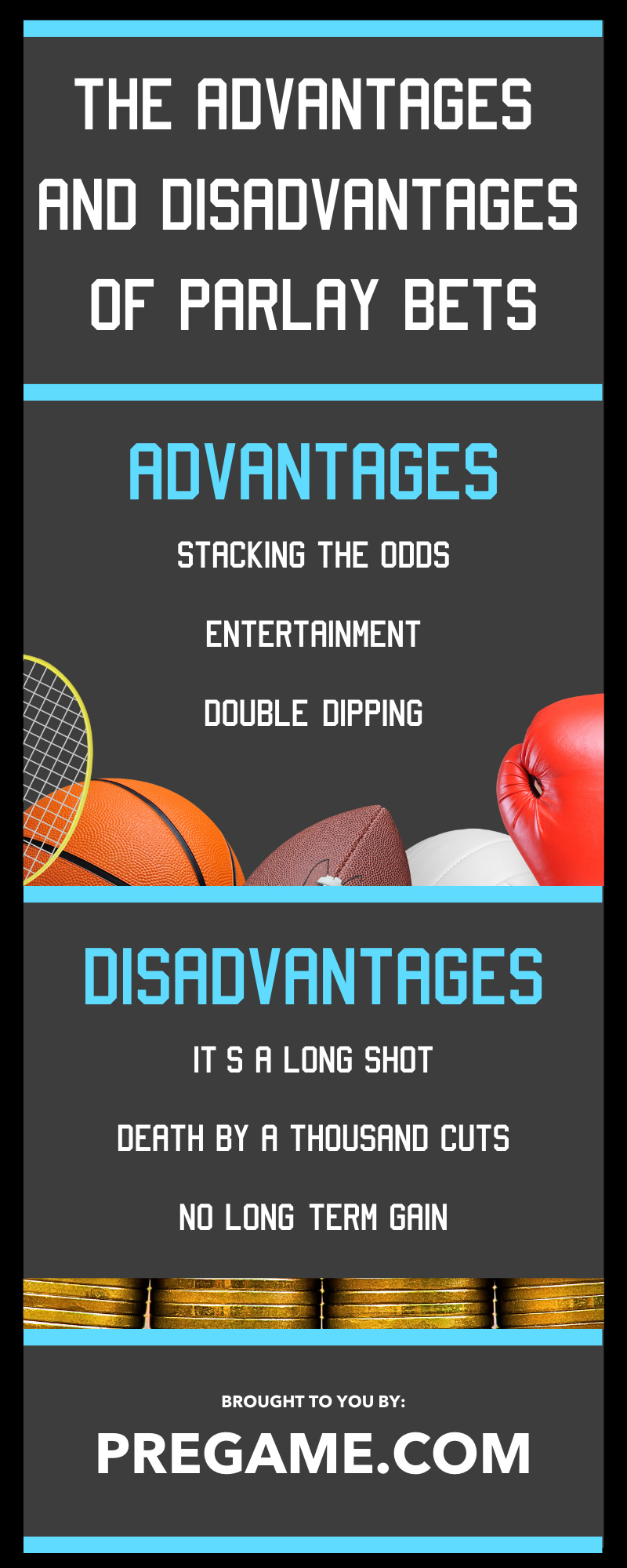 The Advantages and Disadvantages of Parlay Bets