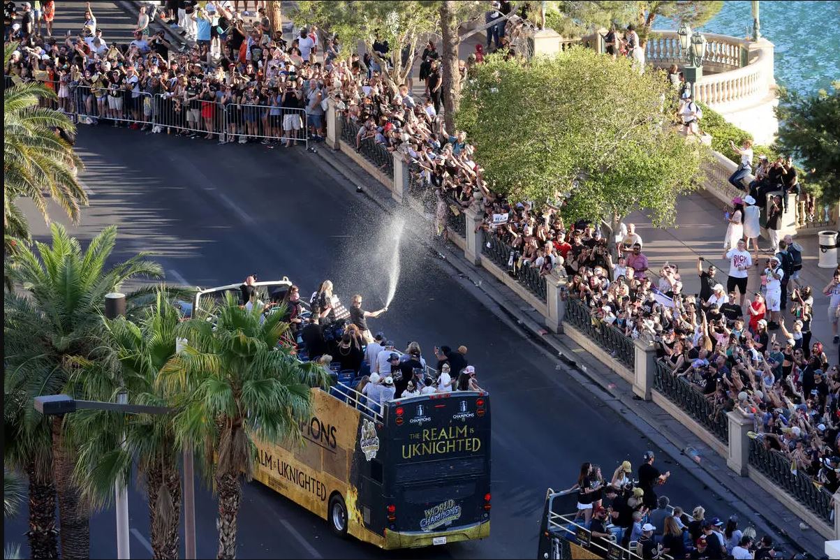 Golden Knights Stanley Cup parade 2023: Relive best moments as Vegas  celebrates first NHL championship