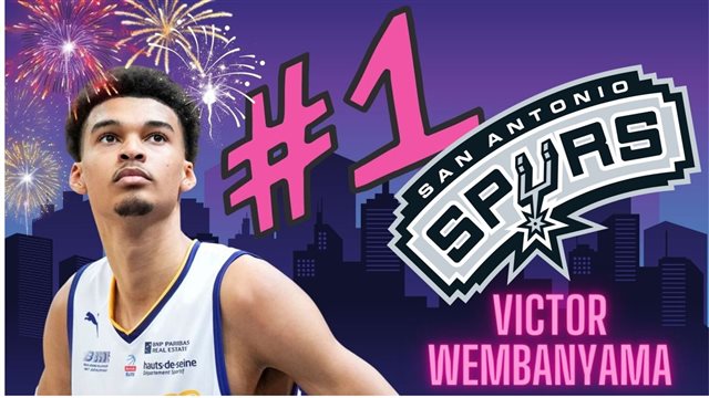 Sports Illustrated on X: The Spurs have won the 2023 NBA draft lottery and  the opportunity to draft Victor Wembanyama ‼️  / X