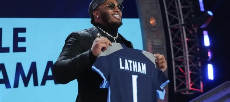 Titans' Bold Move: Banking on JC Latham to Anchor the Offensive Line