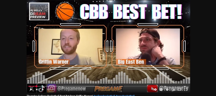 Thursday’s College Basketball Best Bets with Griffin Warner