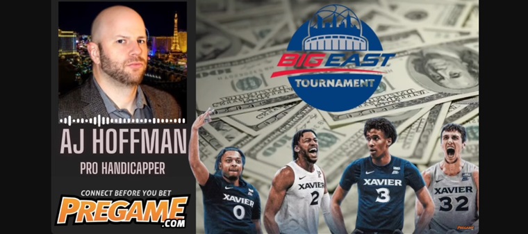 "College Basketball Best Bet from AJ Hoffman at Pregame.com"