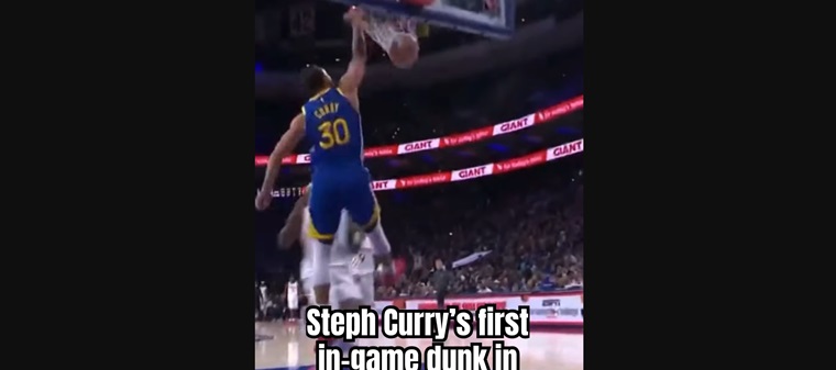 Stephen Curry’s Rare Dunk Shocks NBA: Full Breakdown