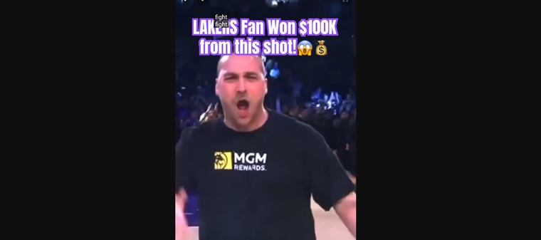 Lakers Fan Sinks Half-Court Shot, Wins $100,000: A Night to Remember