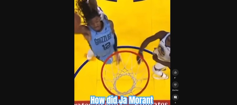 Ja Morant’s Self-Alley Oop Dunk vs Warriors: A New NBA Classic (April 15, 2025)