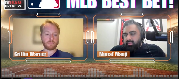 MLB Tuesday Best Bet: Griffin Warner and Munaf Manji Picks
