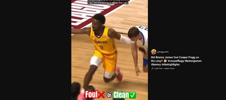 Bronny James vs. Cooper Flagg: Summer League Sparks Controversy and Hype
