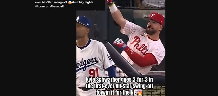 Kyle Schwarber’s Heroic Swing-Off Wins 2025 MLB All-Star Game
