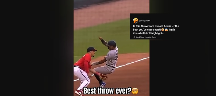 Ronald Acuña Jr.'s 105.8 MPH Throw: Redefining Outfield Defense in MLB